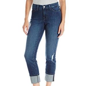 NYDJ Lorena Boyfriend Distressed Jean,Redding wash